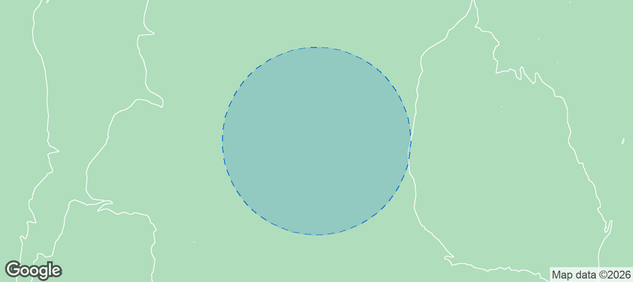 Kootenay Boundary Airbnb map